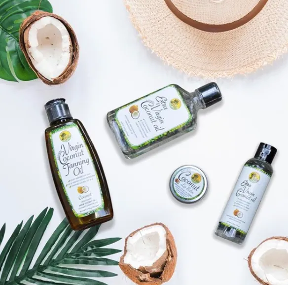 The Tropical Shop Natural Virgin Coconut Tanning Oil