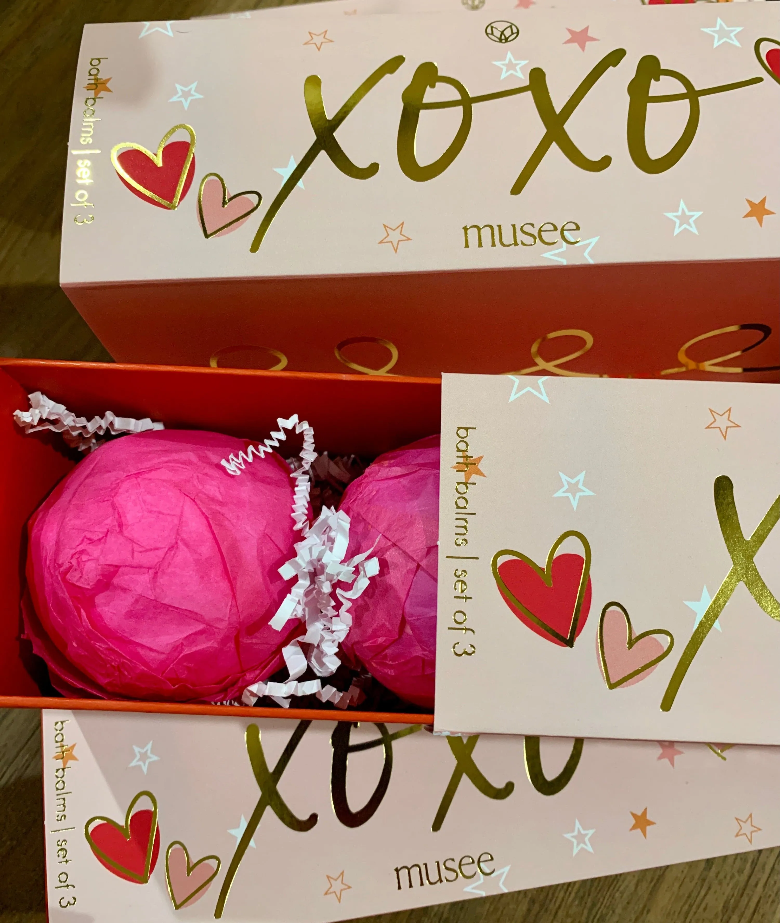 XOXO  Bath Balm Set of 3